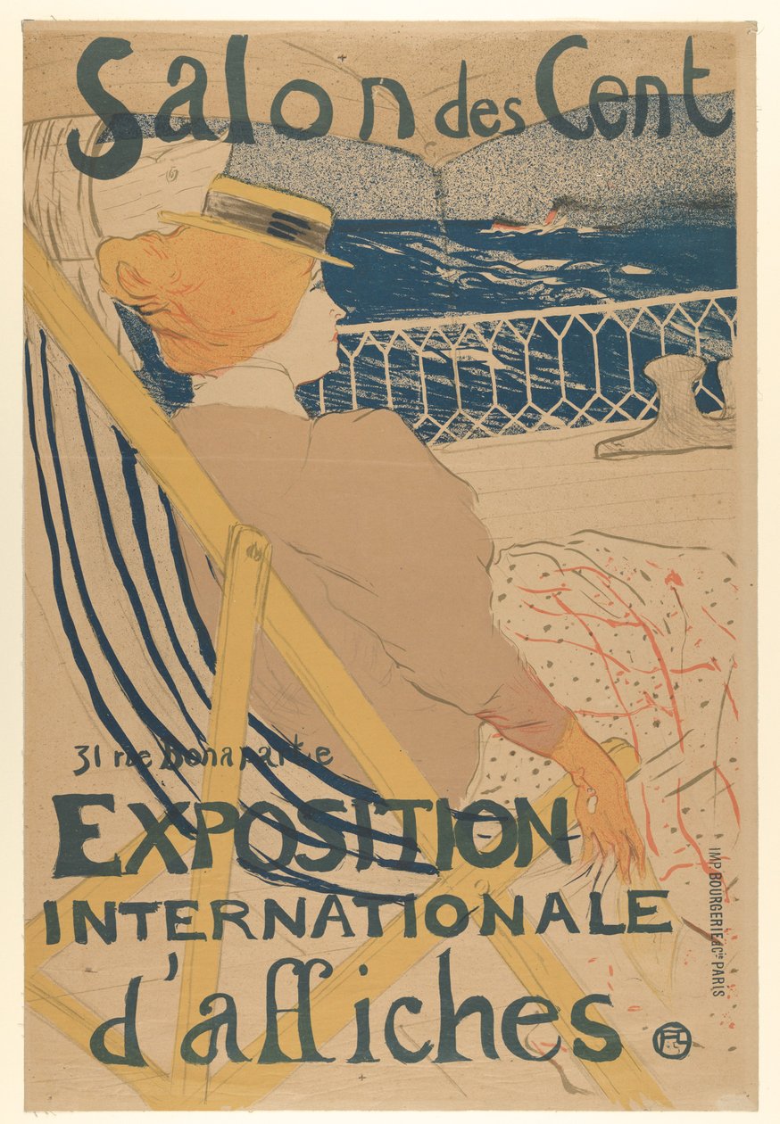 Salon des Cent: International Poster Exhibition by Henri de Toulouse-Lautrec