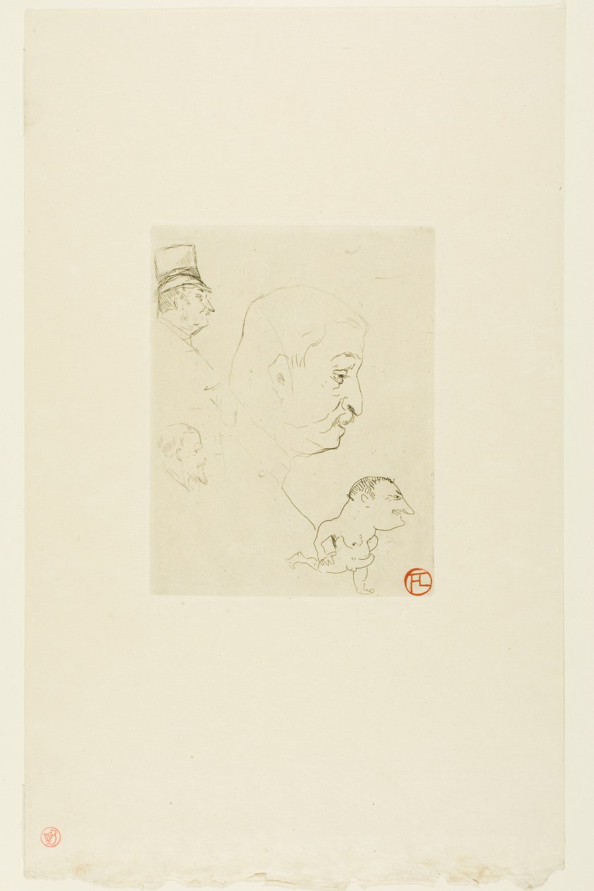 Sketch by Henri de Toulouse-Lautrec