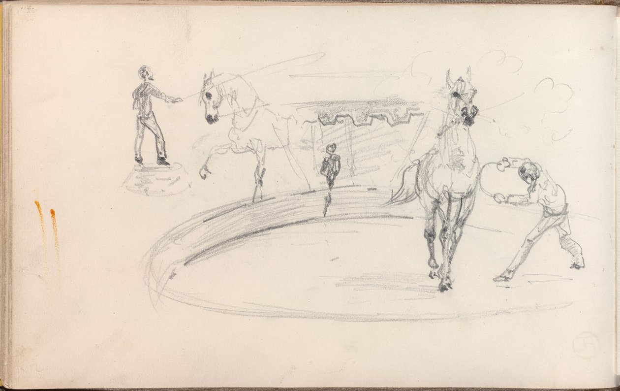 Sketchbook, 1880 by Henri de Toulouse-Lautrec