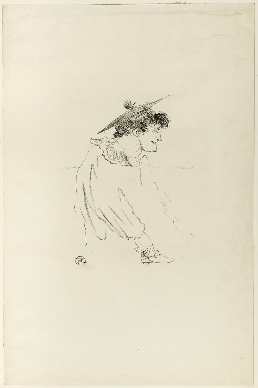 Small English Girl (Miss Dolly) by Henri de Toulouse-Lautrec