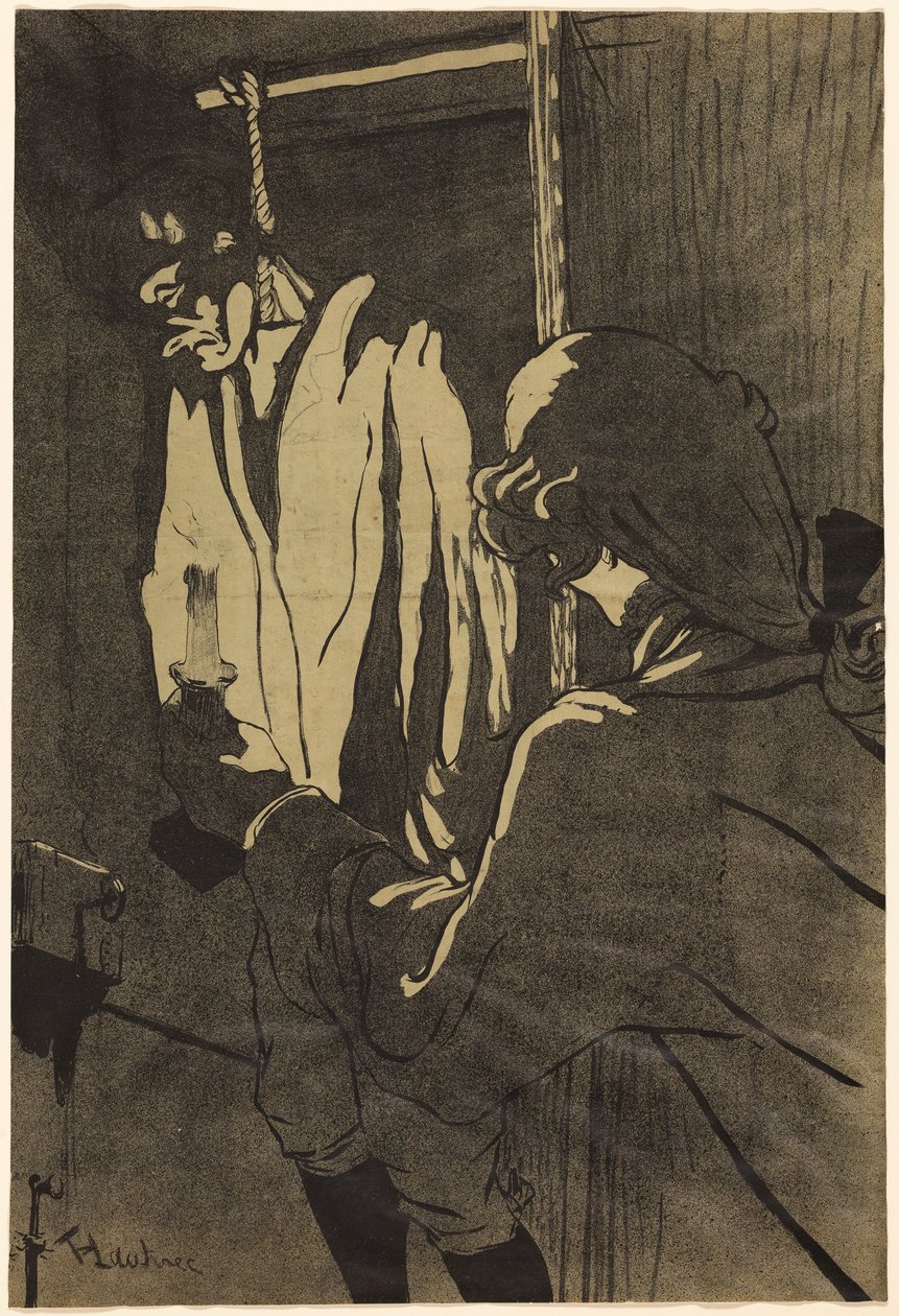 The Hanged Man by Henri de Toulouse-Lautrec