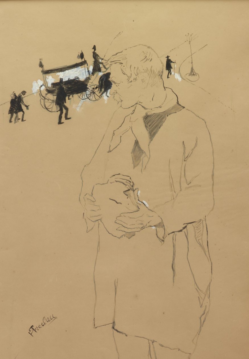 The Last Respects by Henri de Toulouse Lautrec