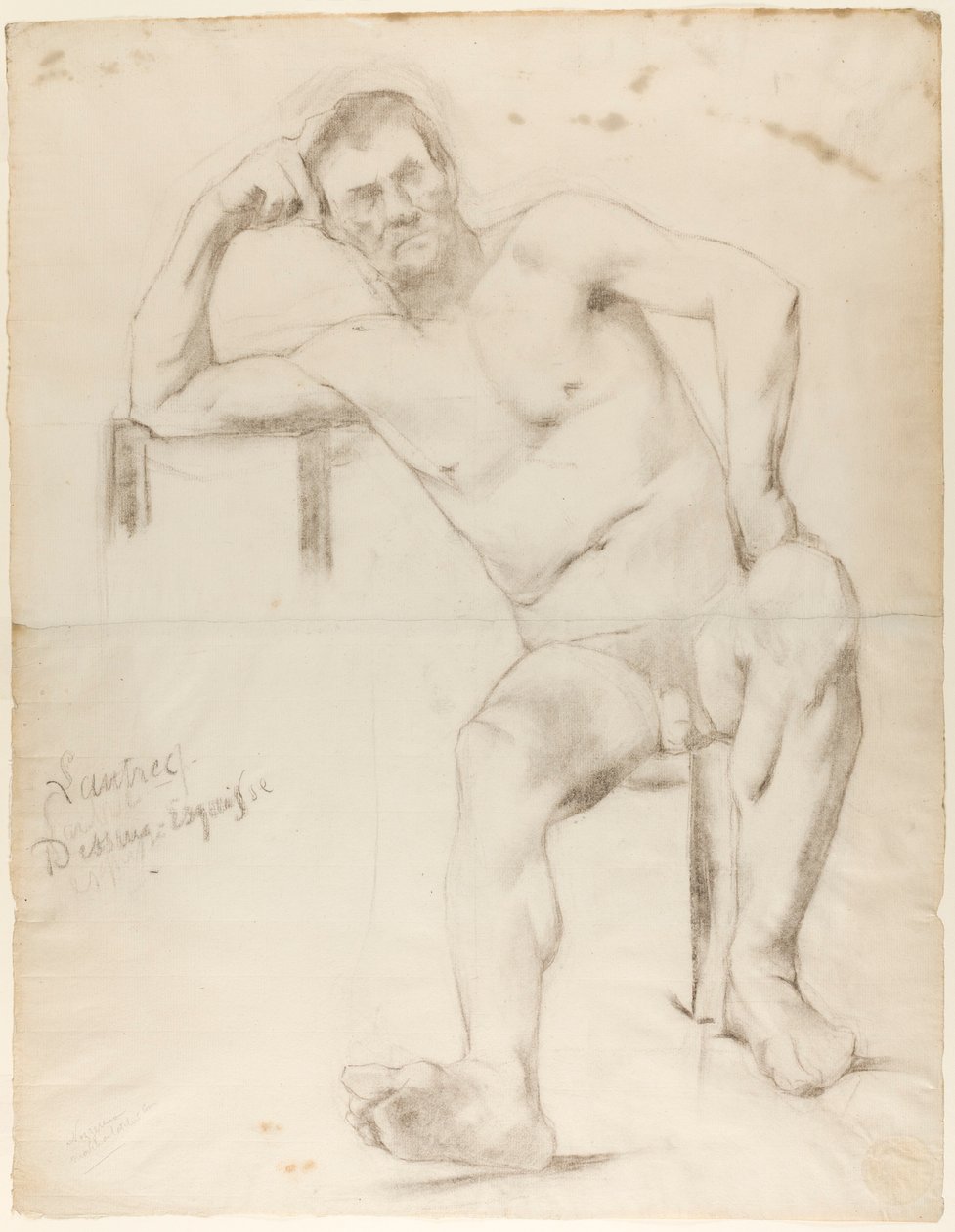The Model Nizzavena by Henri de Toulouse-Lautrec