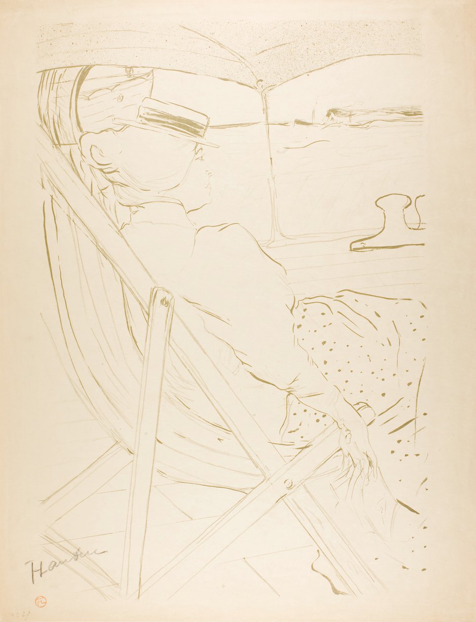 The Passenger in Cabin 54—A Cruise by Henri de Toulouse-Lautrec