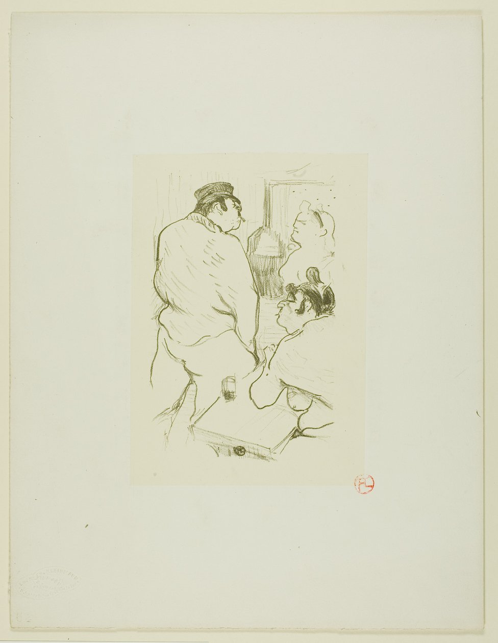 The Terror of Grenelle by Henri de Toulouse-Lautrec