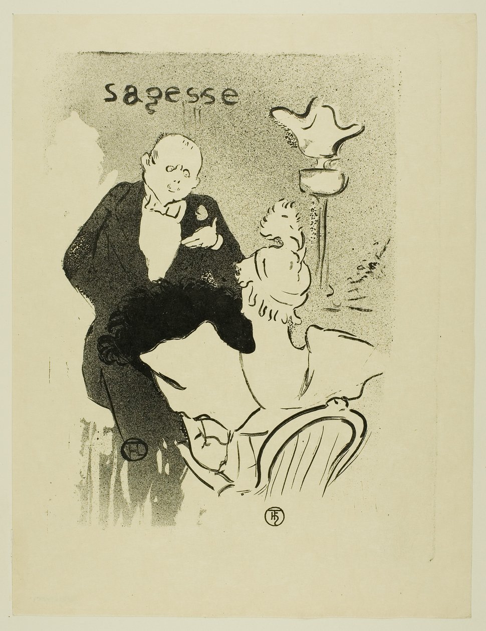 Wisdom by Henri de Toulouse-Lautrec