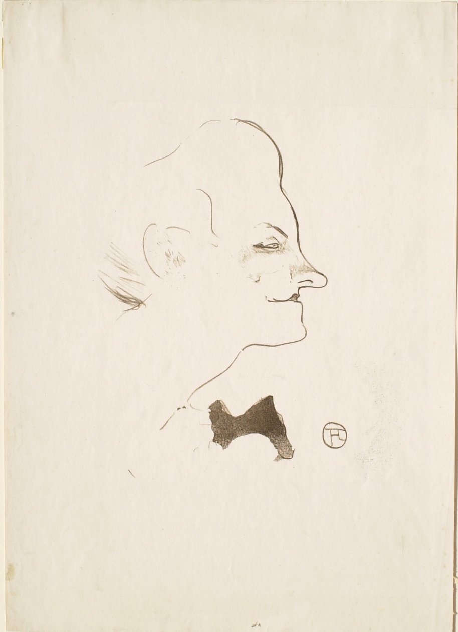 Yvette Guilbert by Henri de Toulouse-Lautrec