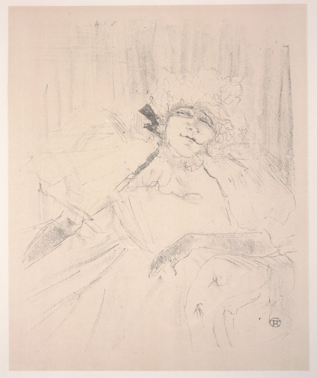 Yvette Guilbert by Henri de Toulouse Lautrec