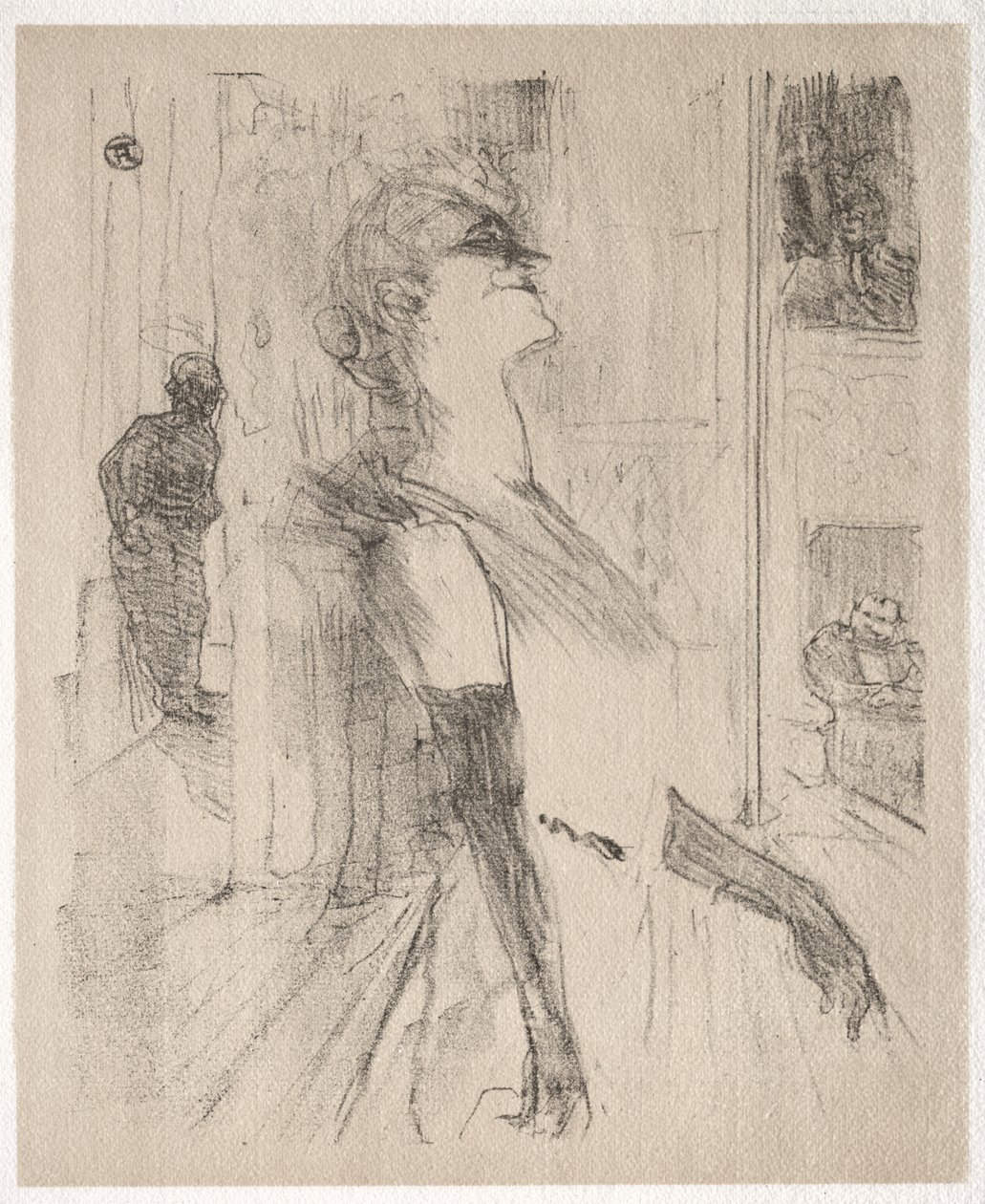 Yvette Guilbert: On Stage by Henri de Toulouse-Lautrec