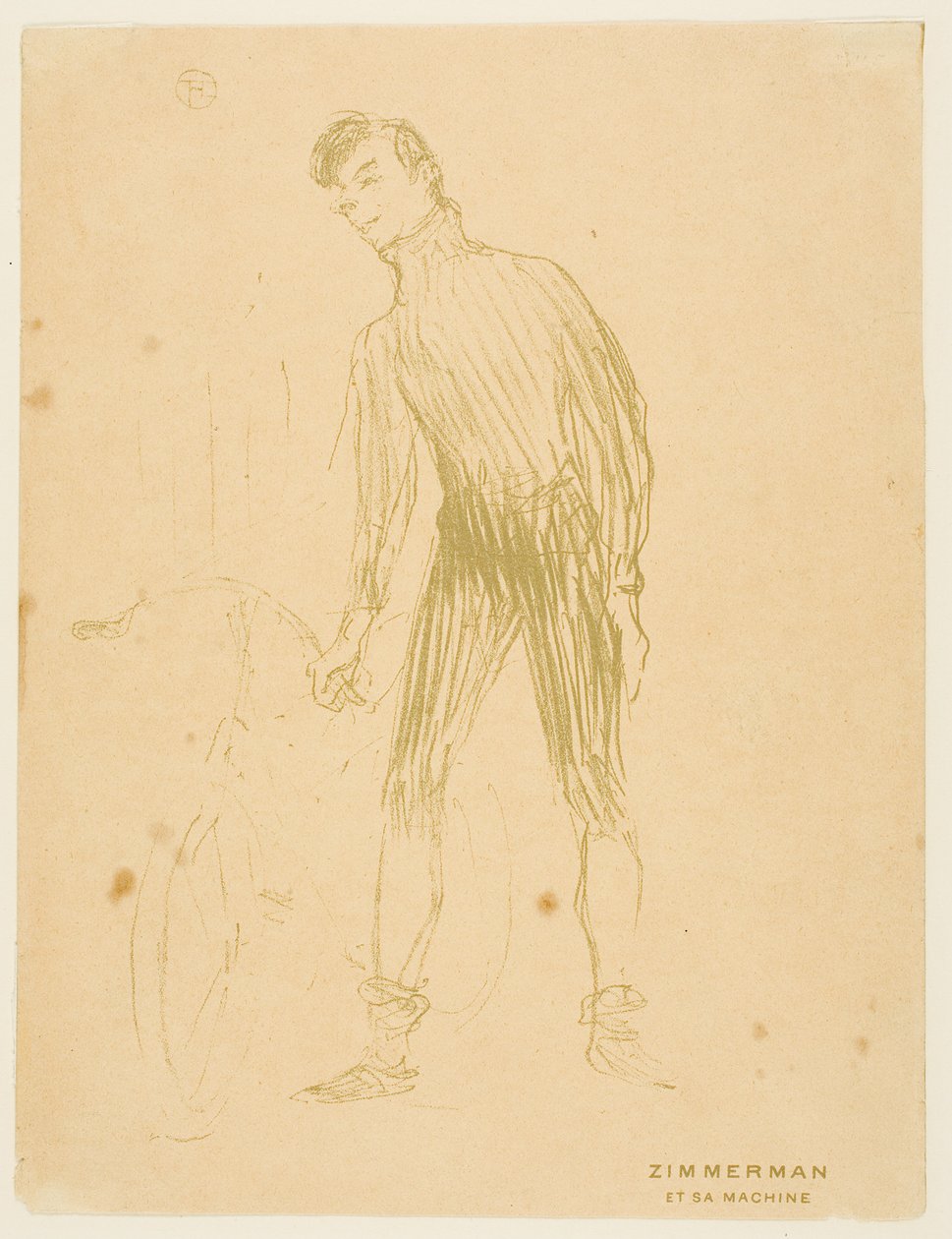 Zimmerman and His Machine by Henri de Toulouse-Lautrec