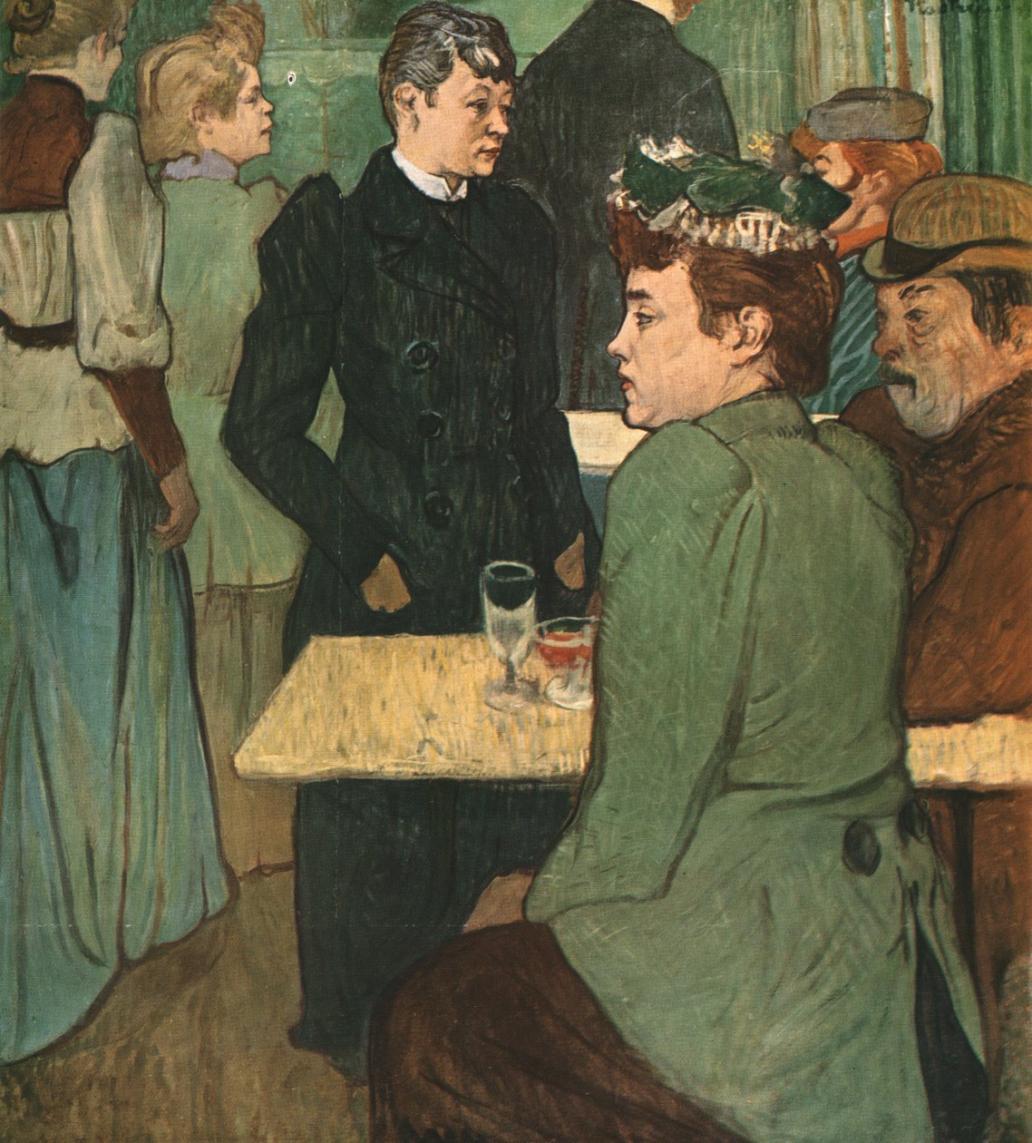 A Corner of the Moulin de la Galette, 1892, 1952 by Henri de Toulouse Lautrec