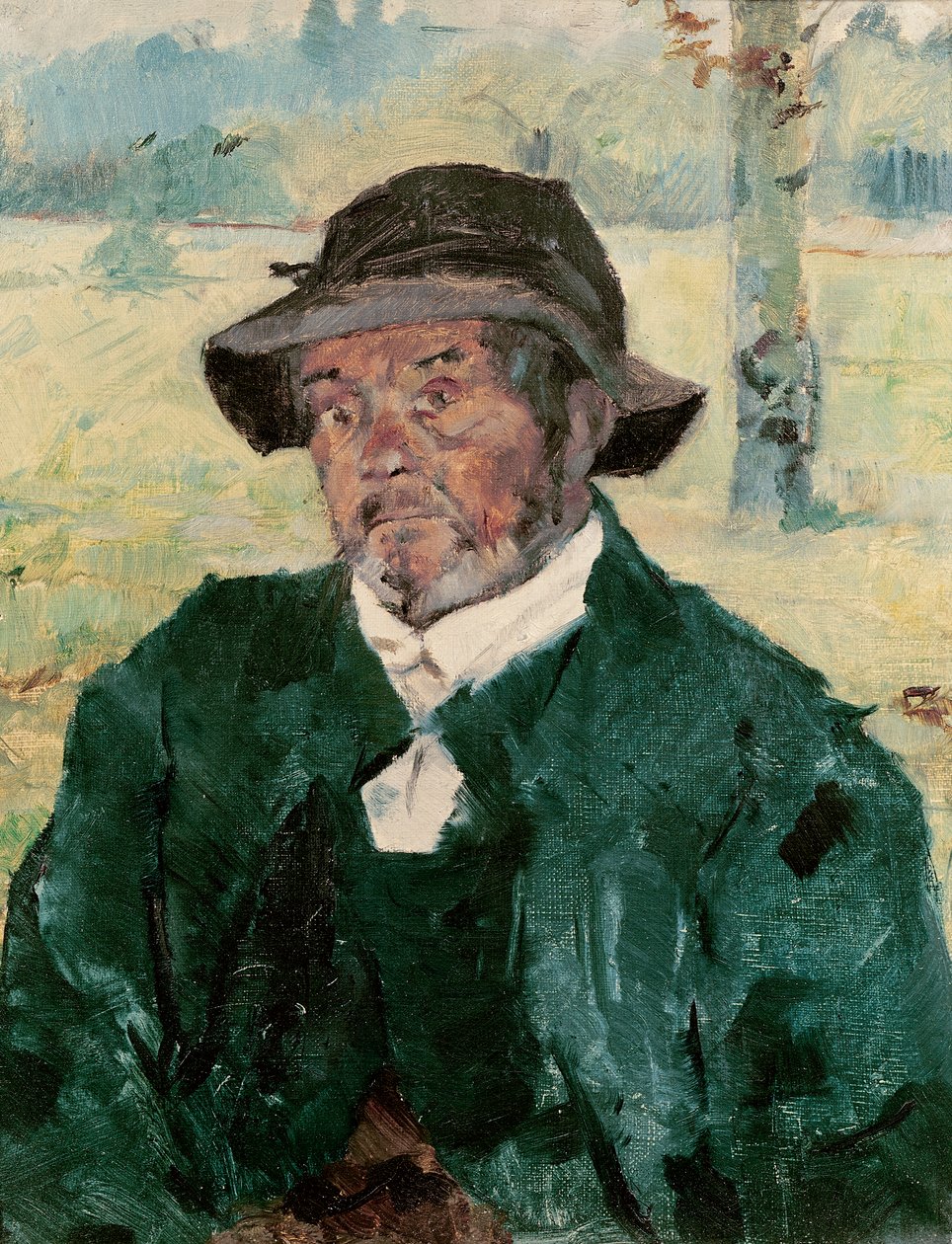 An Old Man, Celeyran by Henri de Toulouse Lautrec