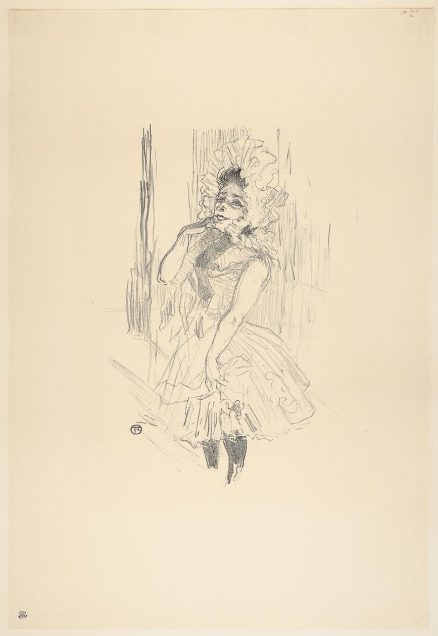 Anna Held, in All These Ladies at the Theater by Henri de Toulouse Lautrec