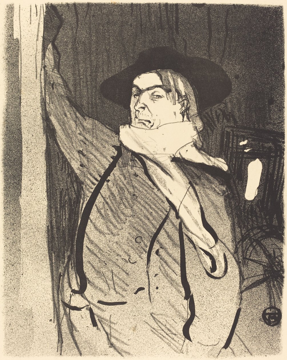 Aristide Bruant by Henri de Toulouse Lautrec