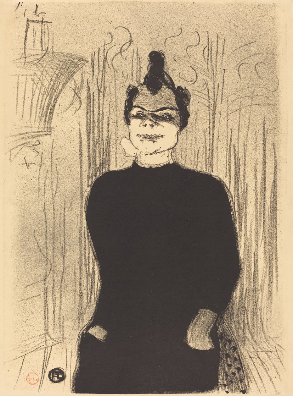 At La Gaiete Rochechouart: Nicolle by Henri de Toulouse Lautrec