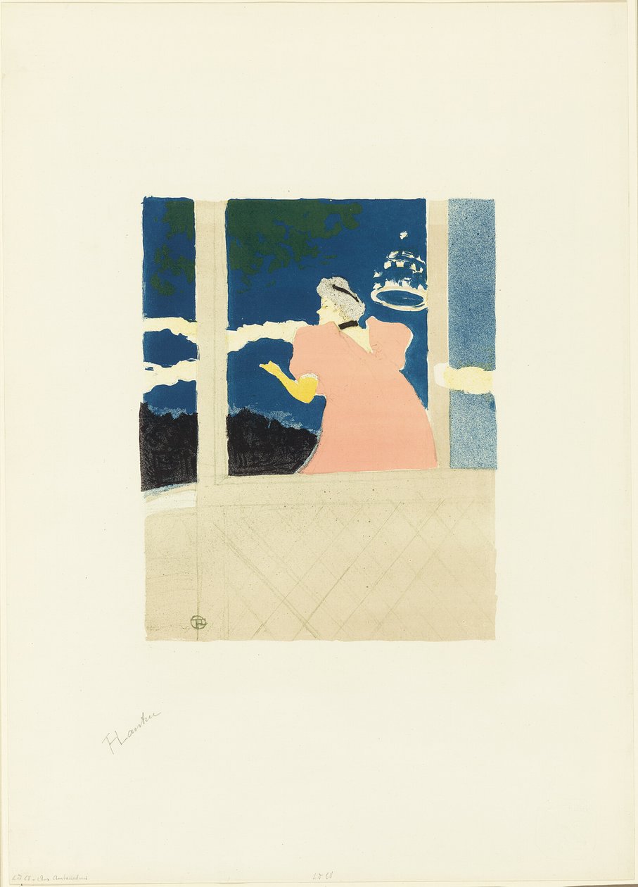 At the Ambassadeurs—Singer at the Café-concert, from the sixth album of L