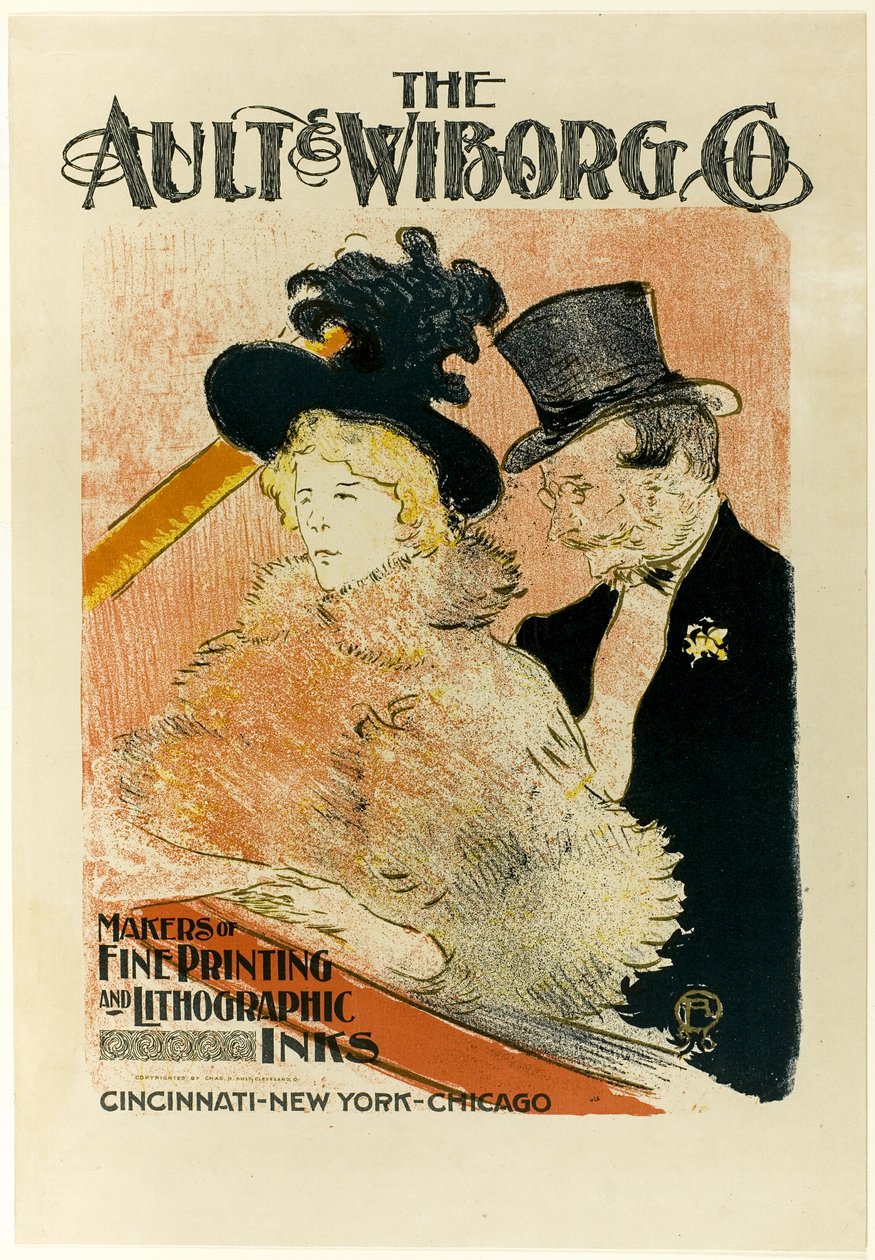 At the Concert by Henri de Toulouse Lautrec