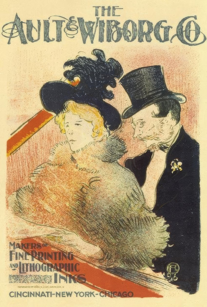At the Concert by Henri de Toulouse Lautrec