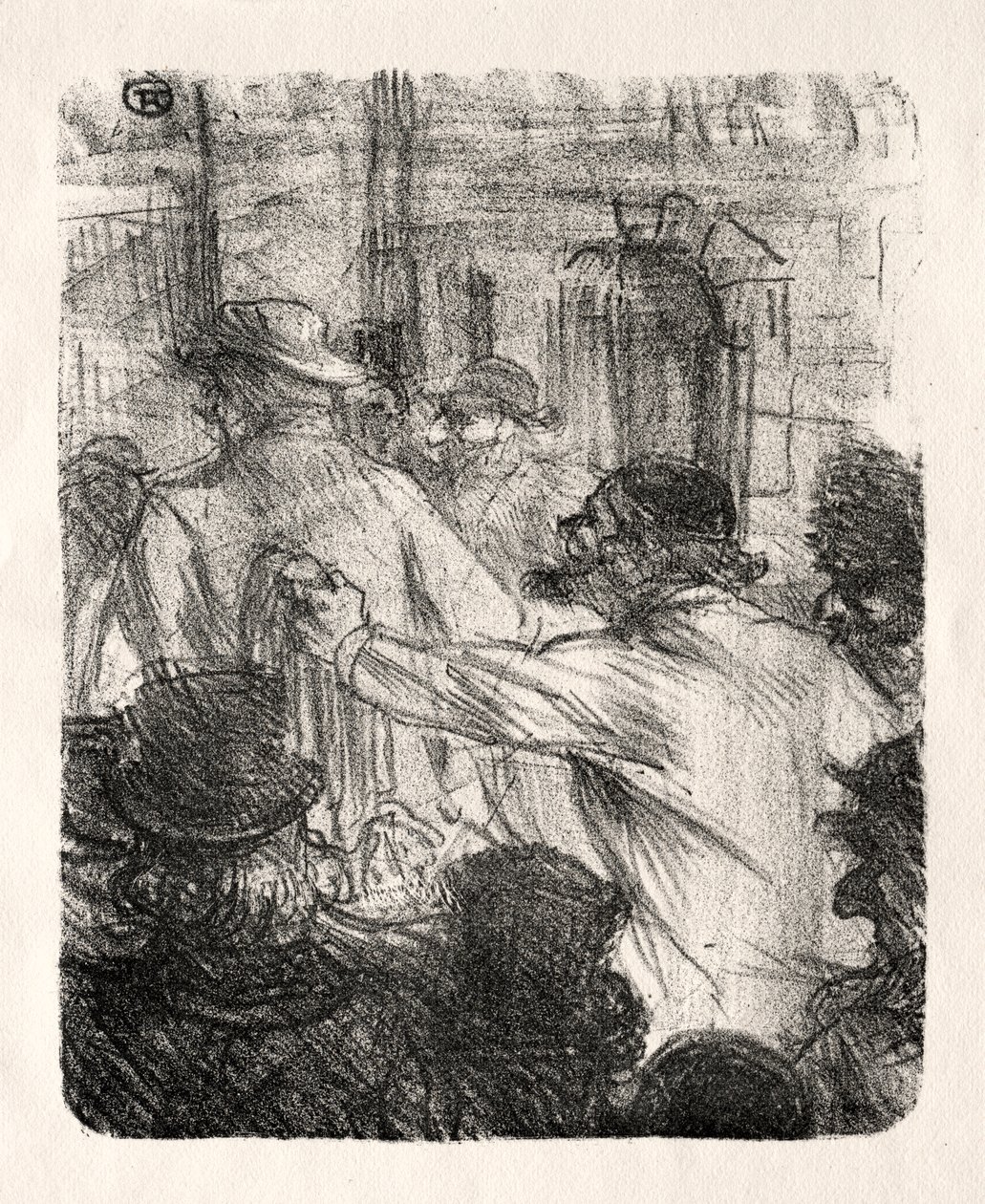 At the Foot of Sinai: The Cloth Hall, Krakow by Henri de Toulouse Lautrec
