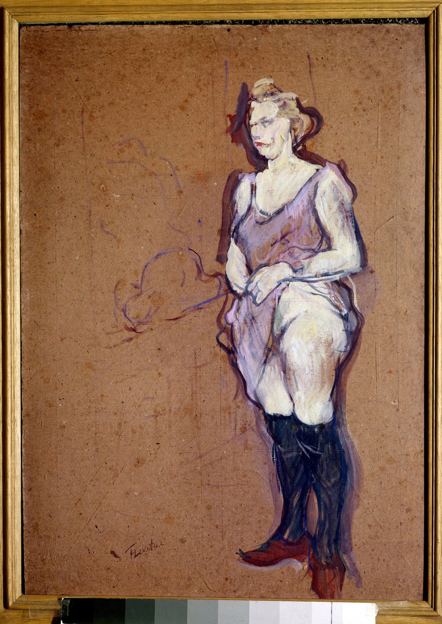 Blonde Housewife by Henri de Toulouse Lautrec