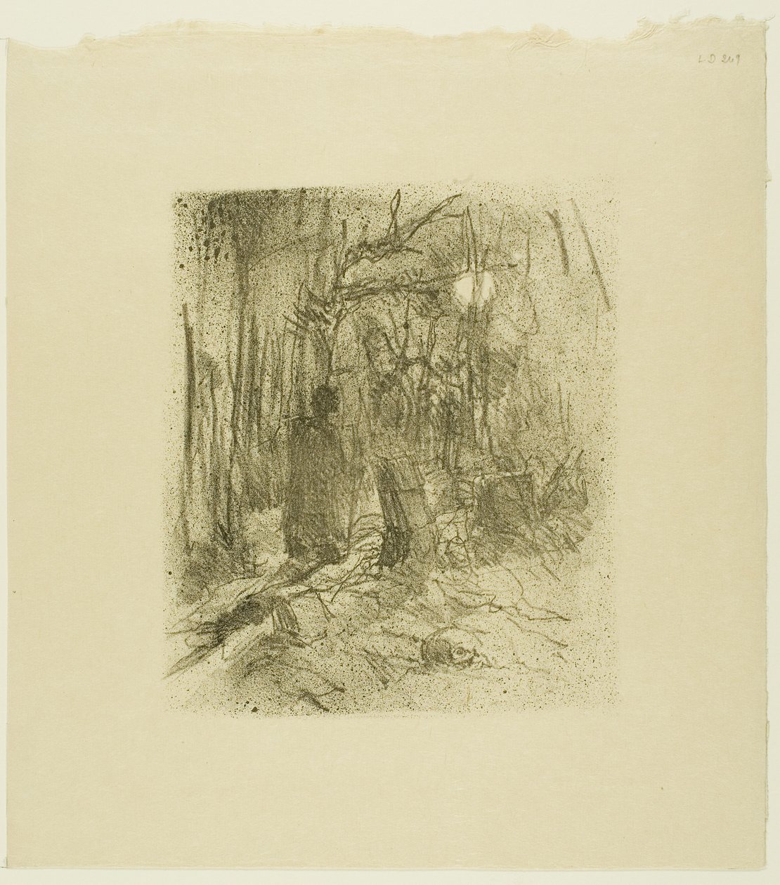 Busk Cemetery, from Au Pied du Sinaï by Henri de Toulouse Lautrec
