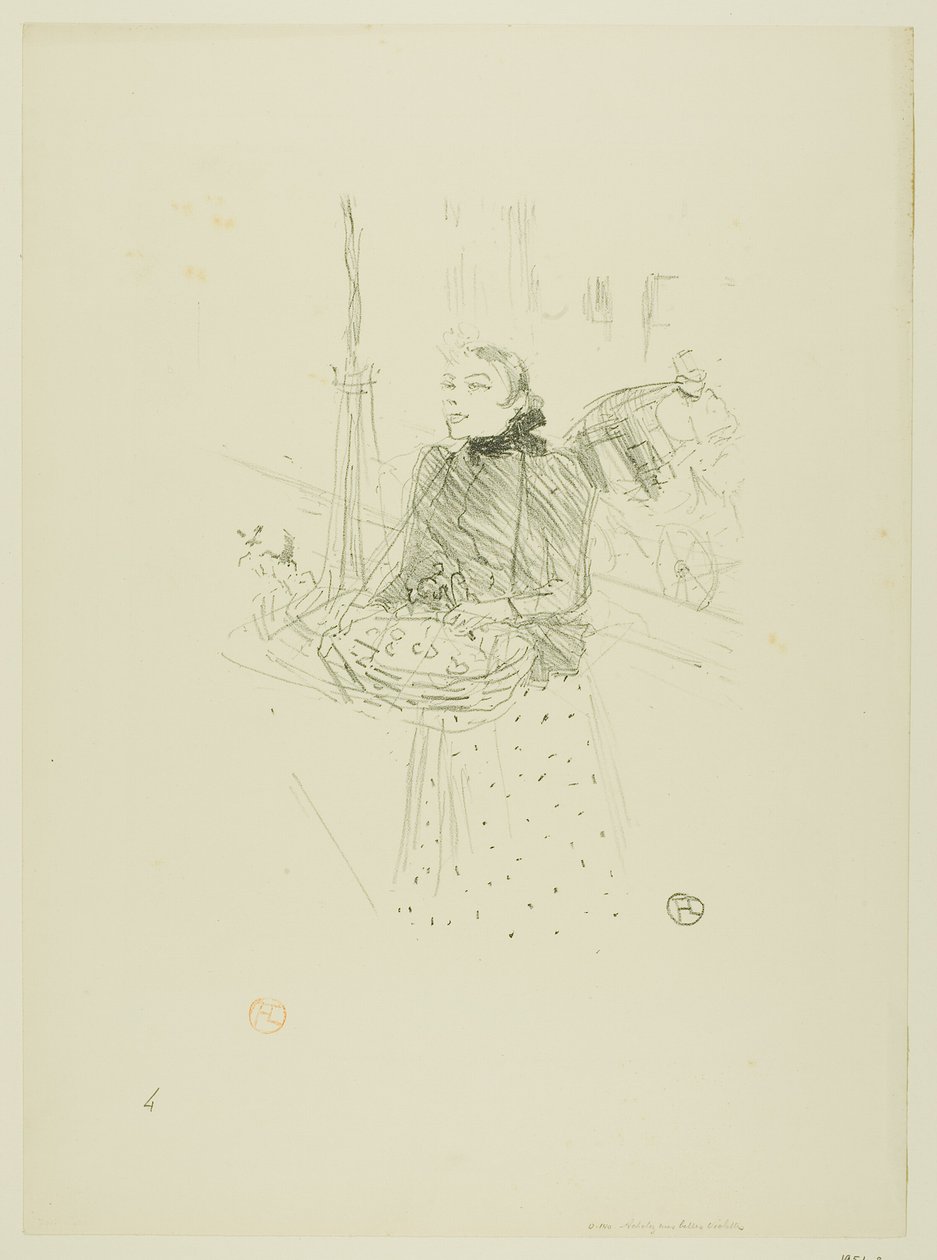 Buy my Pretty Violets, from Mélodies de Désiré Dihau by Henri de Toulouse Lautrec