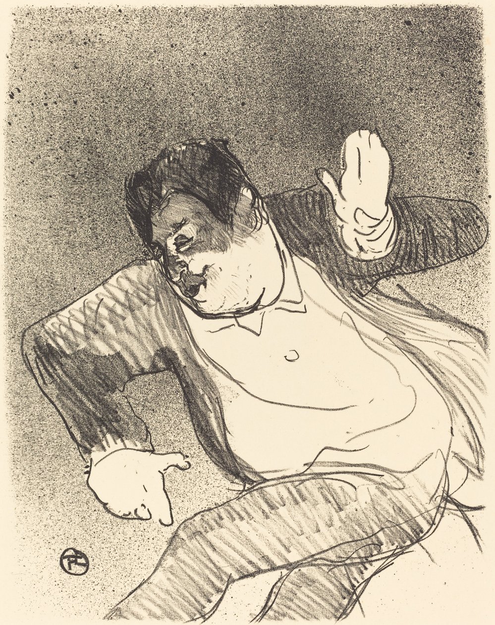 Cadieux - Small Casino, 1893 by Henri de Toulouse Lautrec