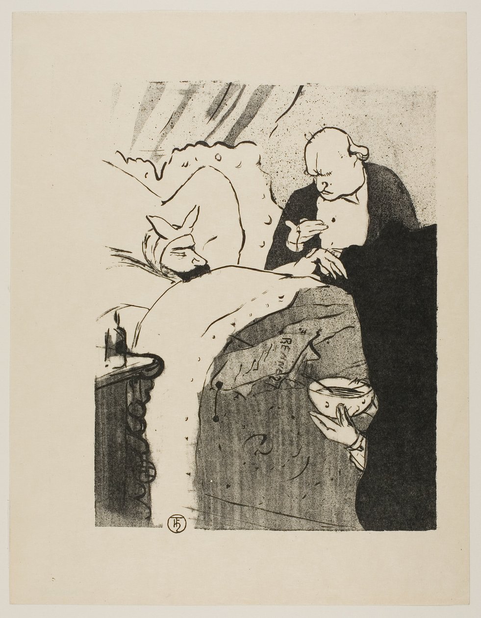 Carnot is Sick! by Henri de Toulouse Lautrec