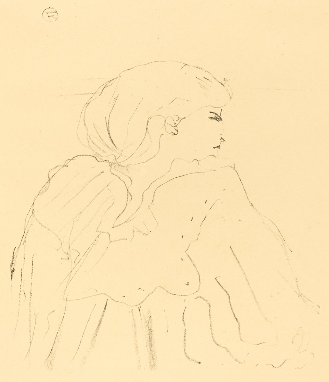 Cassive by Henri de Toulouse-Lautrec