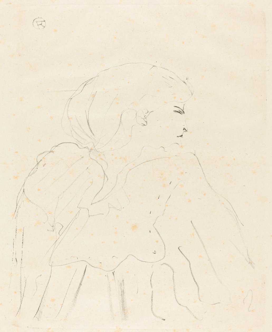 Cassive by Henri de Toulouse Lautrec