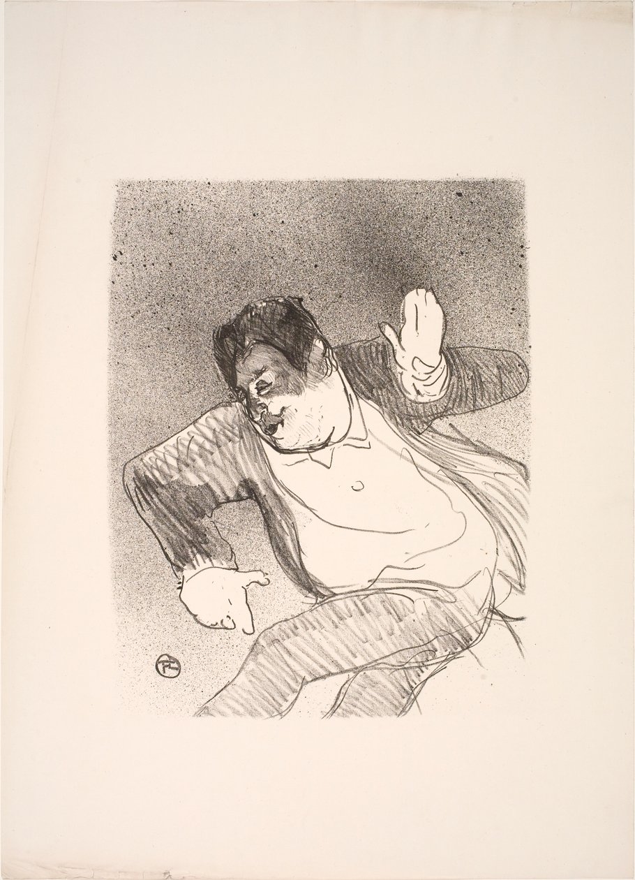 Caudieux, Petit Casino by Henri de Toulouse Lautrec