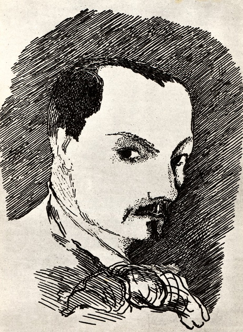 Charles Baudelaire by Henri de Toulouse Lautrec