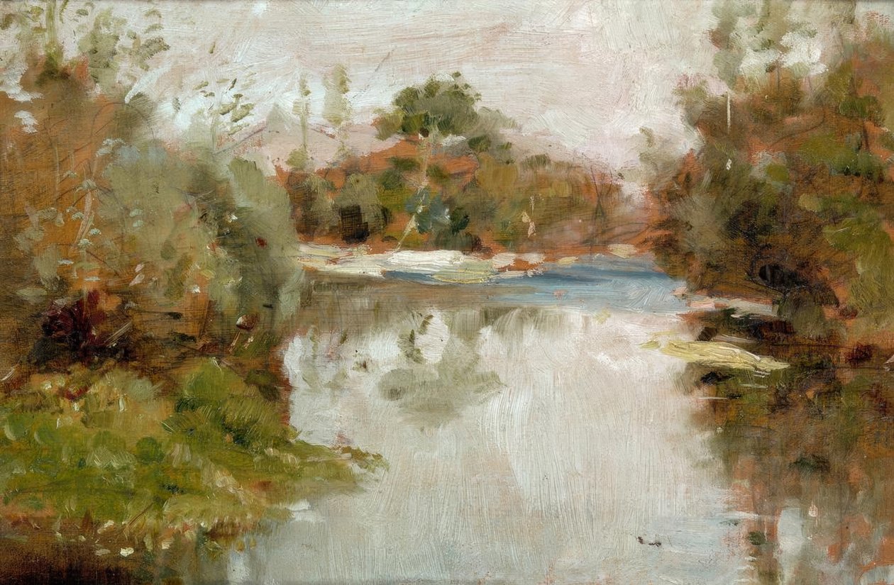 Céleyran. By the River by Henri de Toulouse Lautrec