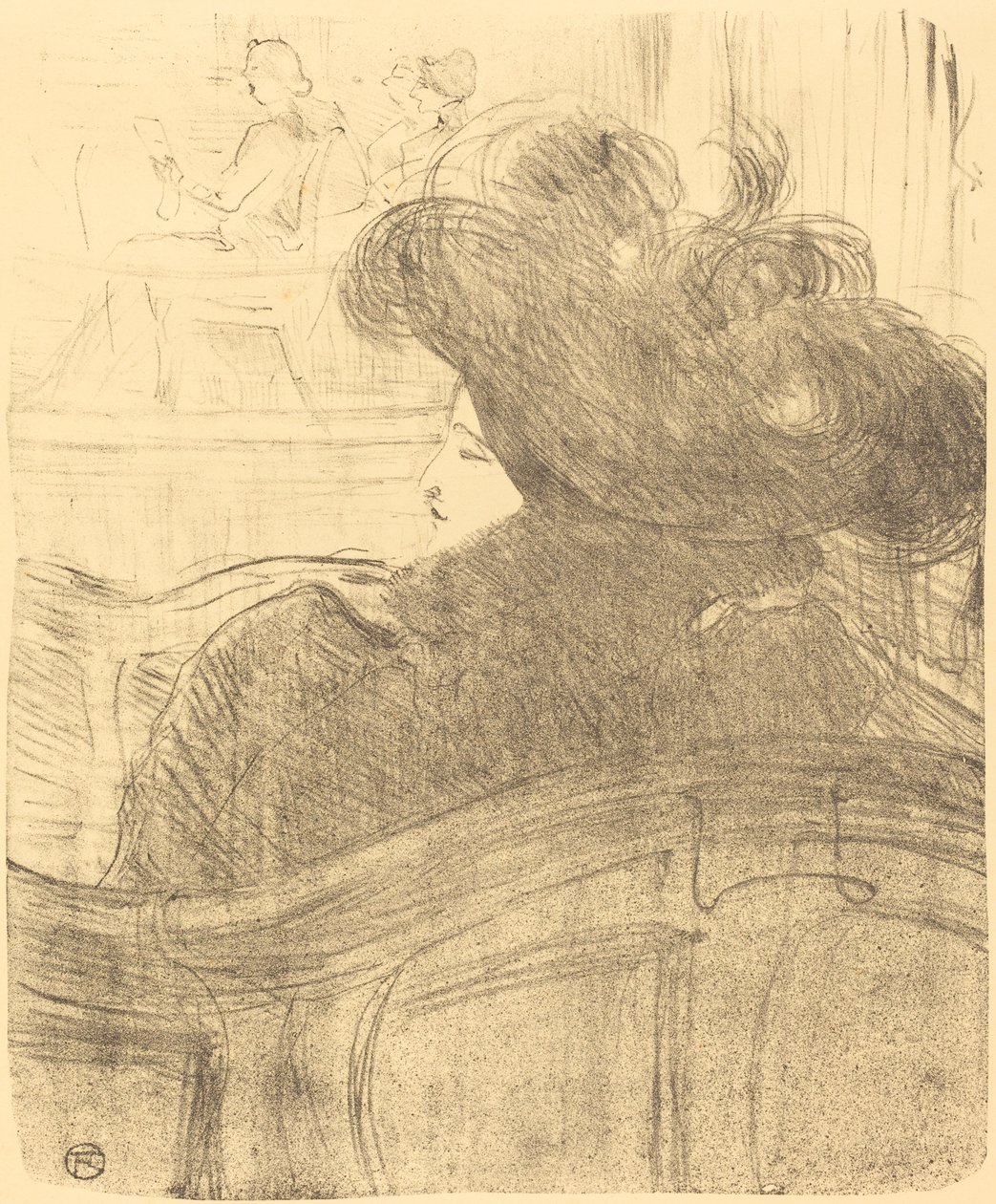 Cléo de Mérode by Henri de Toulouse Lautrec