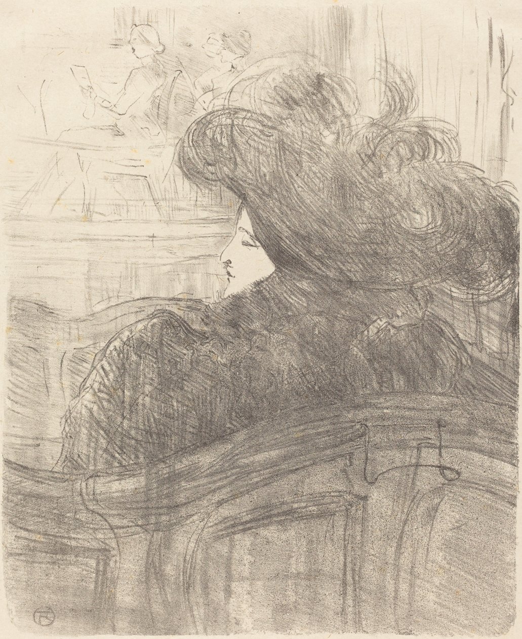 Cléo de Mérode by Henri de Toulouse Lautrec