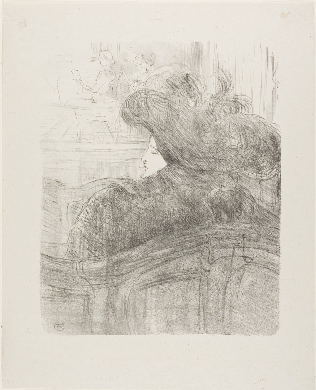 Cléo de Mérode, from Treize Lithographies by Henri de Toulouse Lautrec