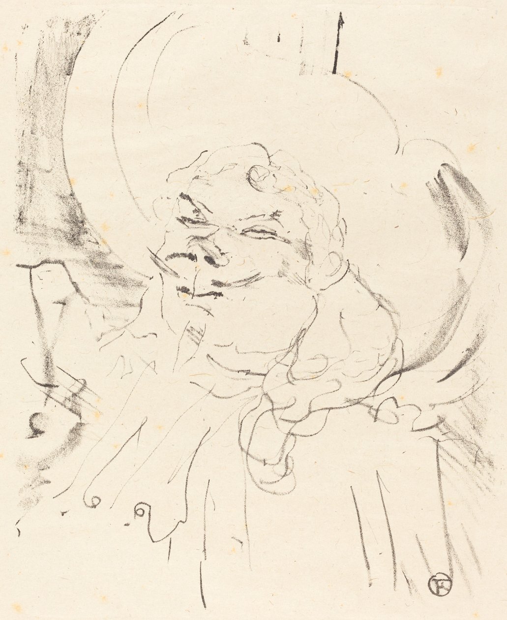 Coquelin the Elder by Henri de Toulouse Lautrec