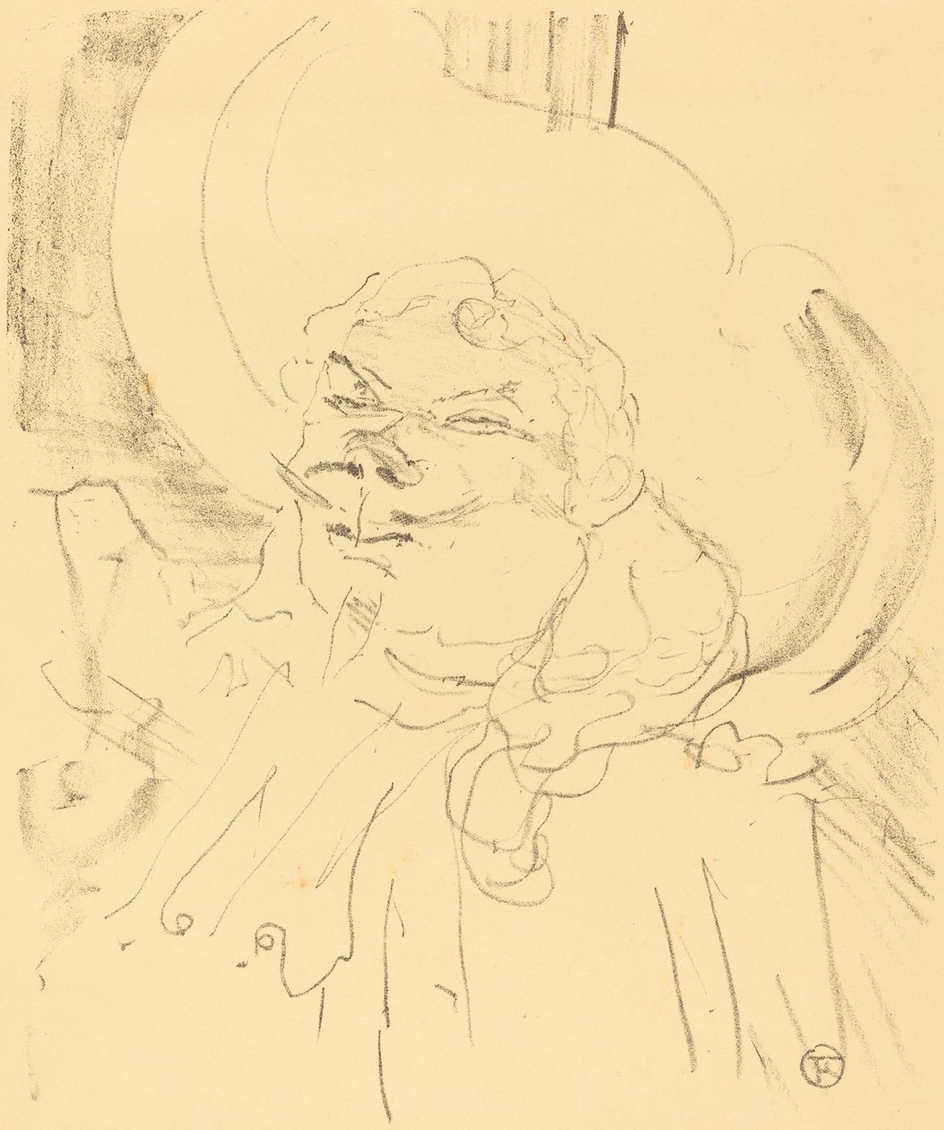 Coquelin the Elder by Henri de Toulouse Lautrec