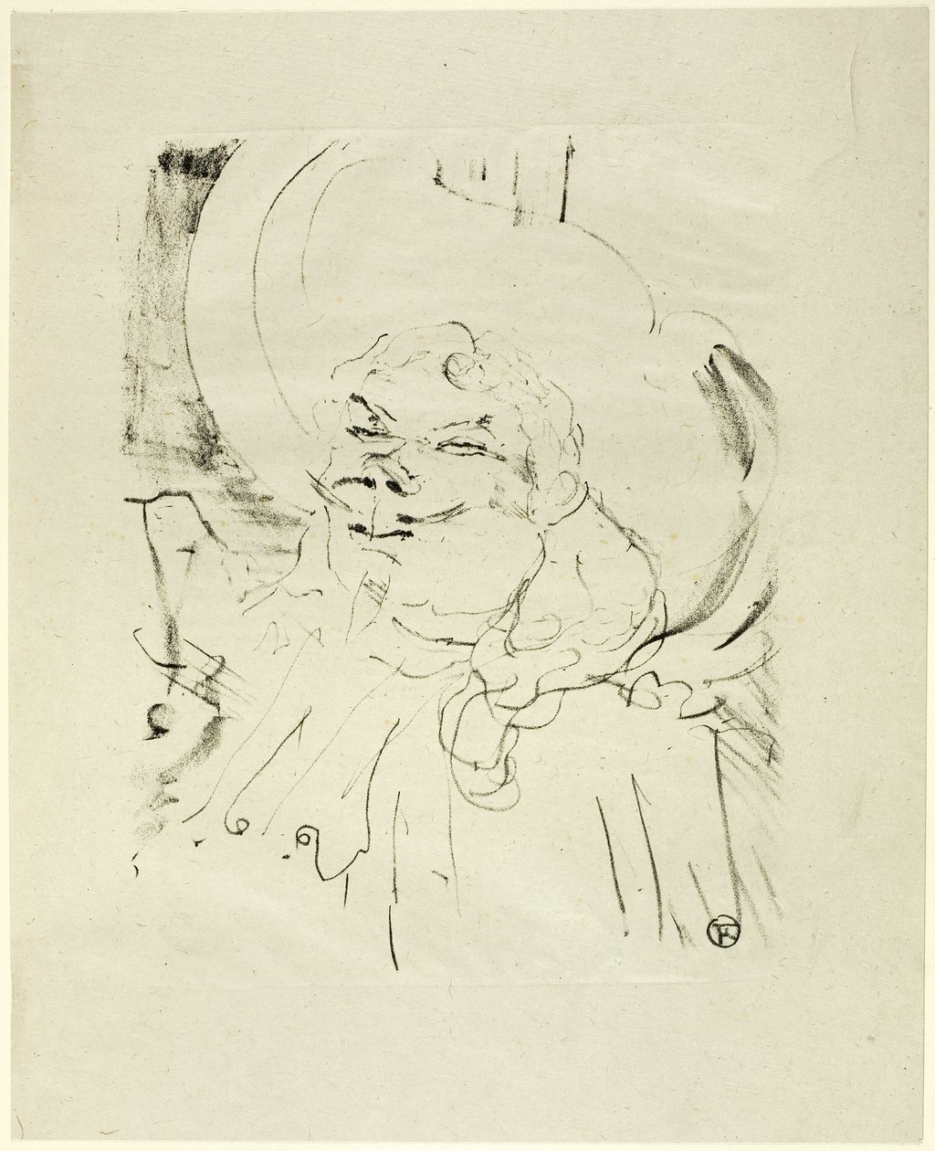 Coquelin the Elder, from Treize Lithographies by Henri de Toulouse Lautrec