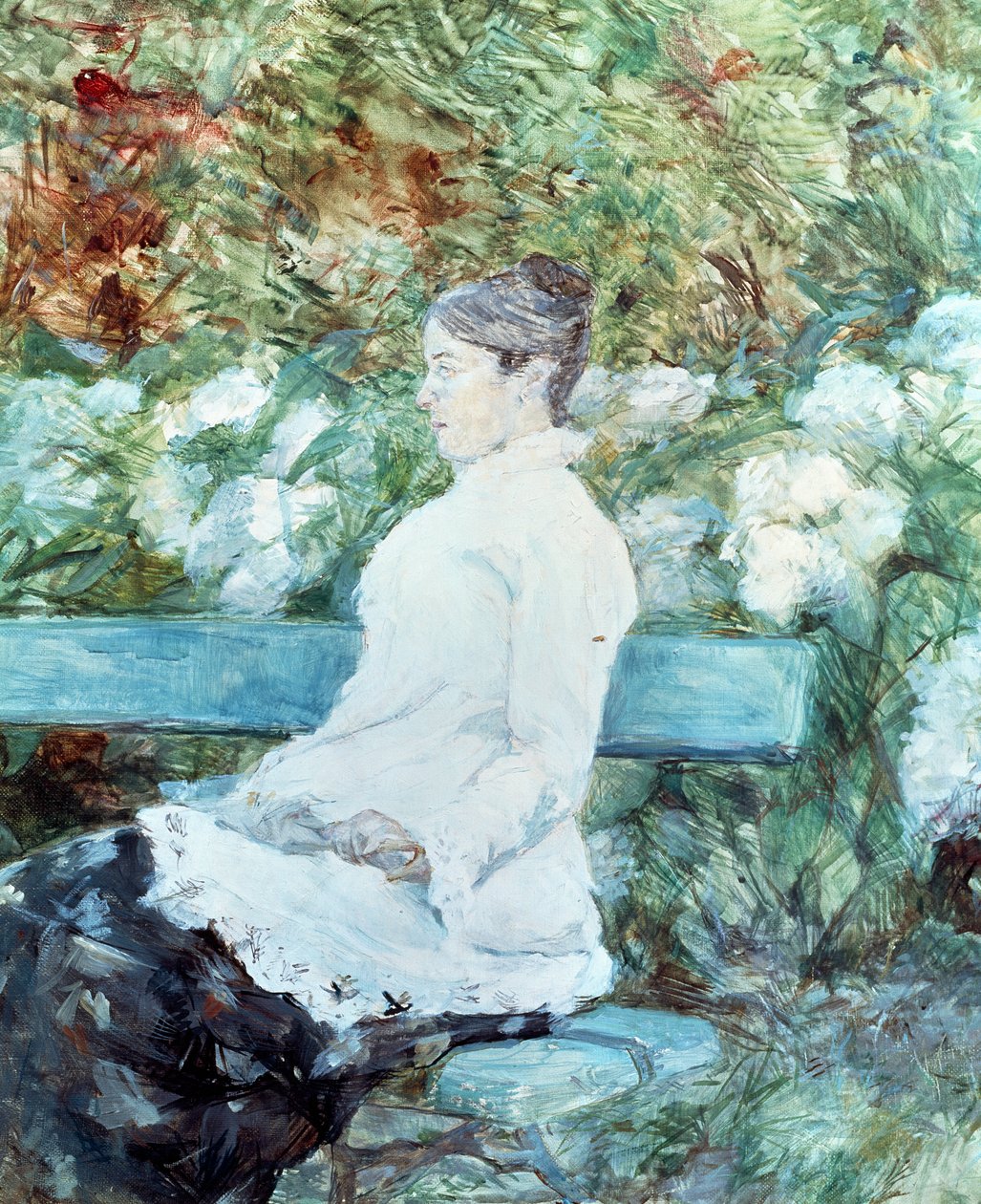 Countess Lautrec, Mother of Painter by Henri de Toulouse Lautrec