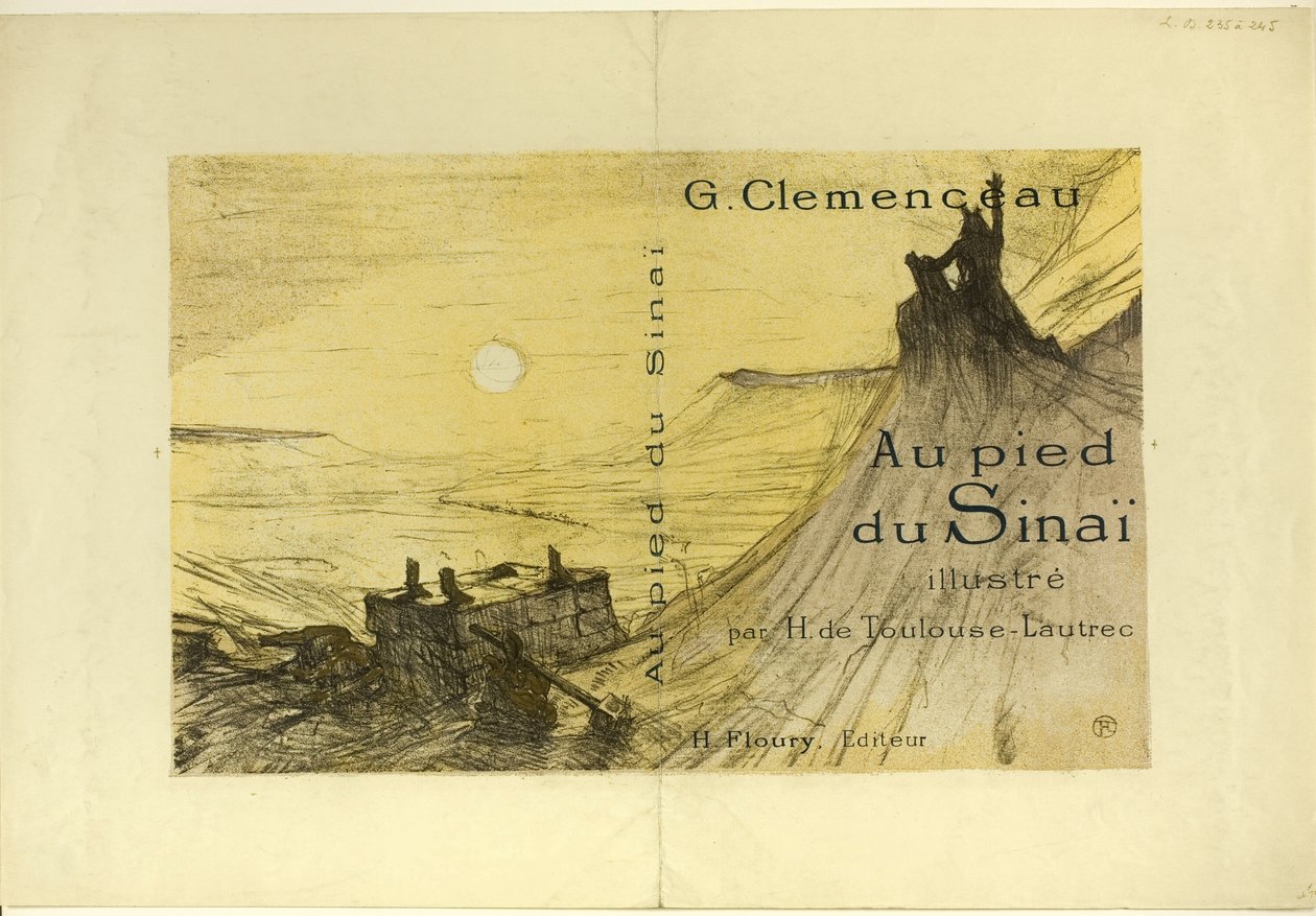 Cover for Au Pied du Sinaï by Henri de Toulouse Lautrec