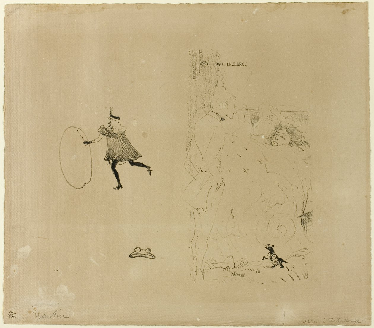 Cover for The Red Star by Henri de Toulouse-Lautrec