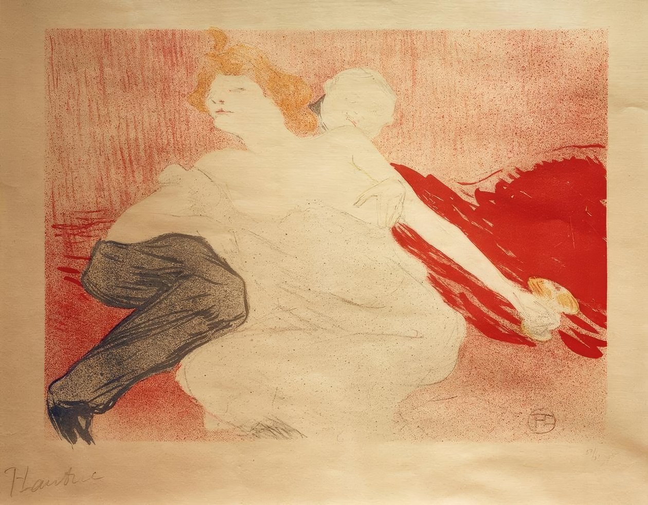 Debauched by Henri de Toulouse-Lautrec