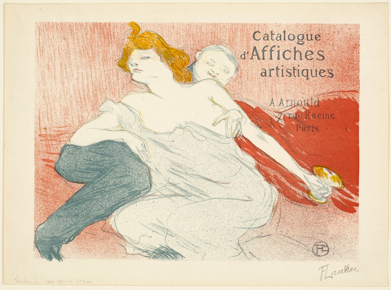 Debauchery (second plate) by Henri de Toulouse Lautrec