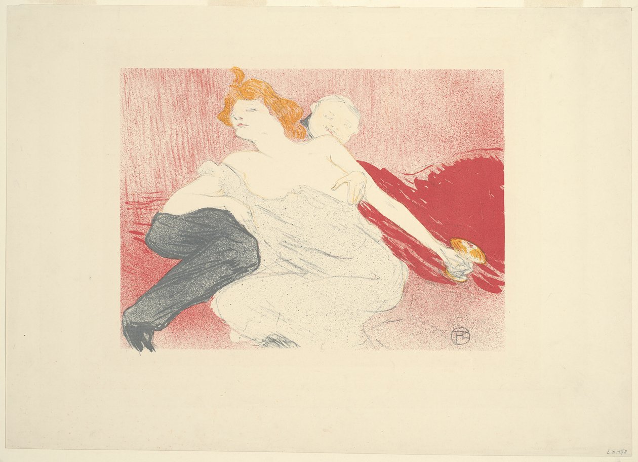 Debauchery (second plate) by Henri de Toulouse Lautrec