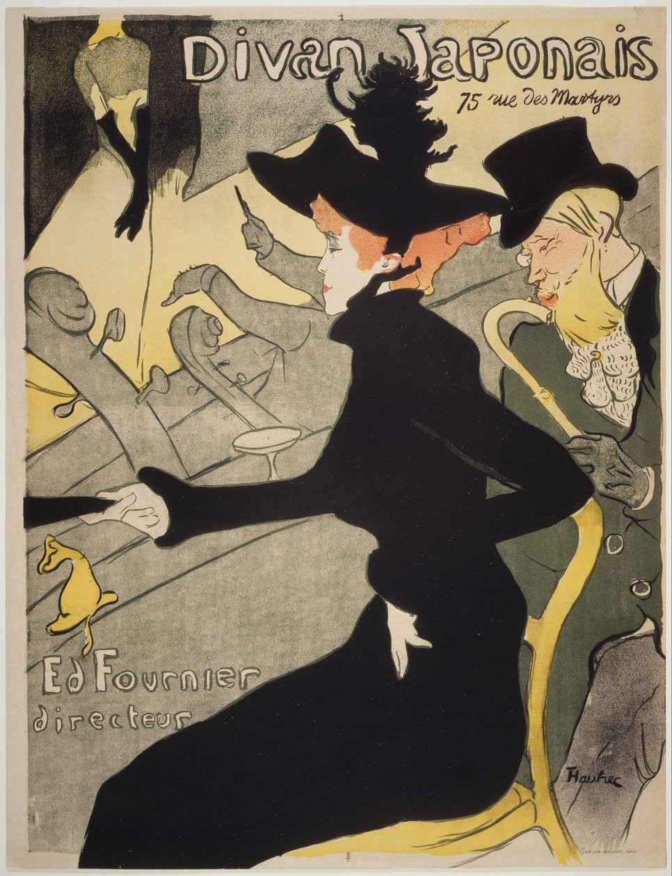 Japanese Sofa by Henri de Toulouse-Lautrec
