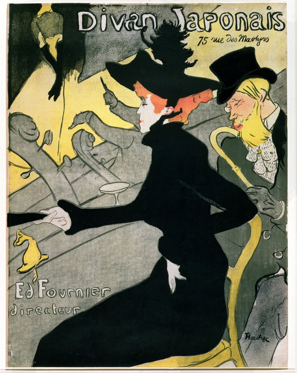 Divan Japonais by Henri de Toulouse Lautrec
