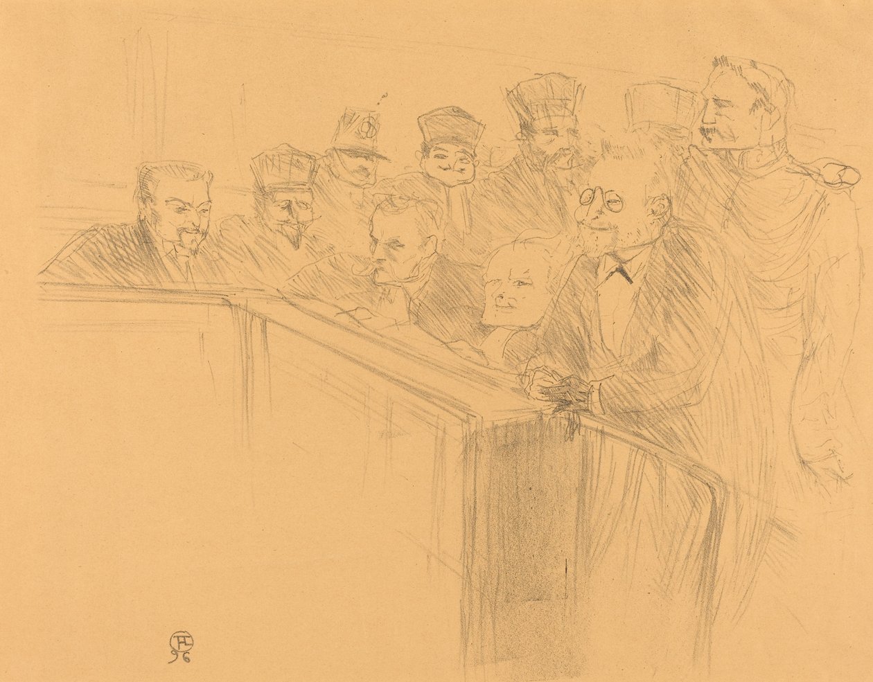 Dupas Deposition by Henri de Toulouse Lautrec