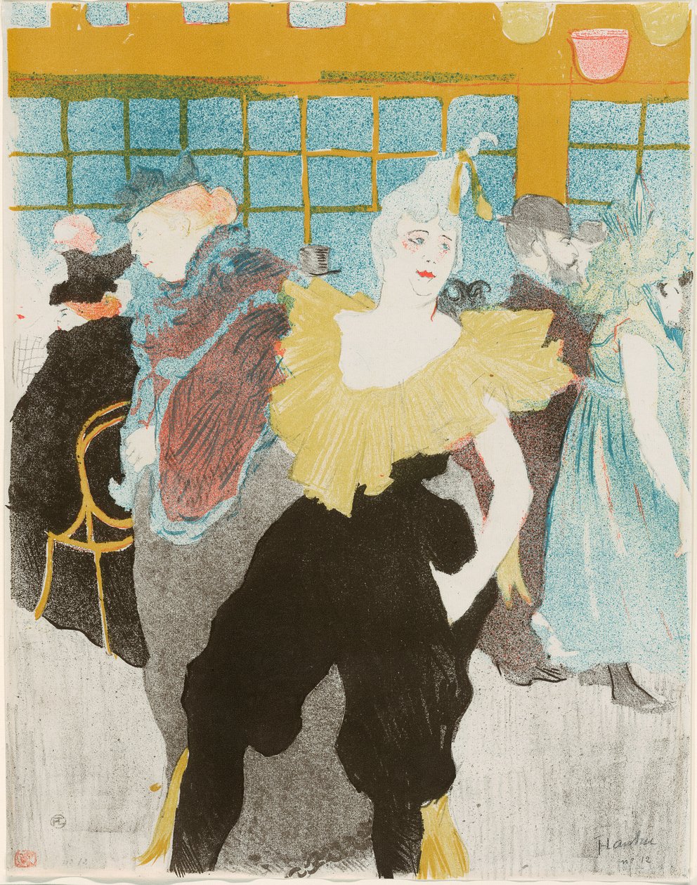 Elles: The Clownesse by Henri de Toulouse Lautrec