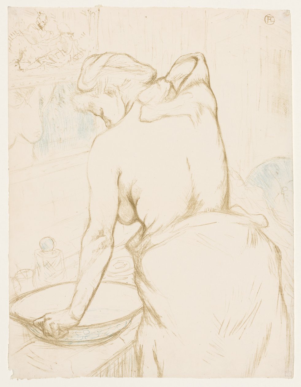 Elles: The Toilet, 1896 by Henri de Toulouse Lautrec